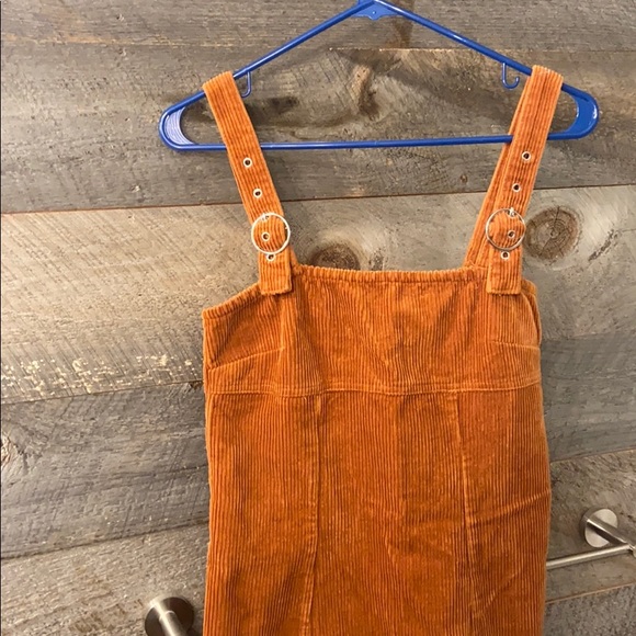 Forever 21 Dresses & Skirts - OVERALL CORDUROY DRESS